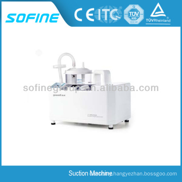 Hospital Plastic Portable Phlegm Suction Unit with CE&ISO,Suction Machine